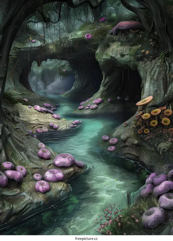 Luminous Forest Fungi