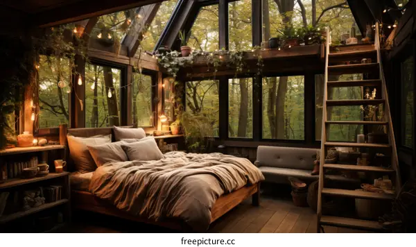 Cozy Cabin Retreat in the Woods with Forest Views