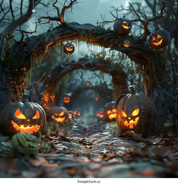 Halloween Jack-o-lantern