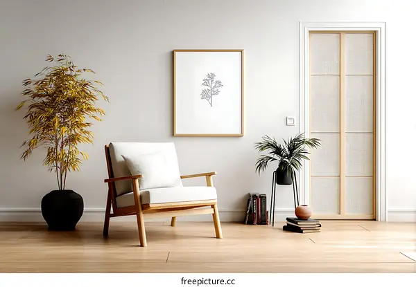 Modern Minimalist Living Room Interior Design