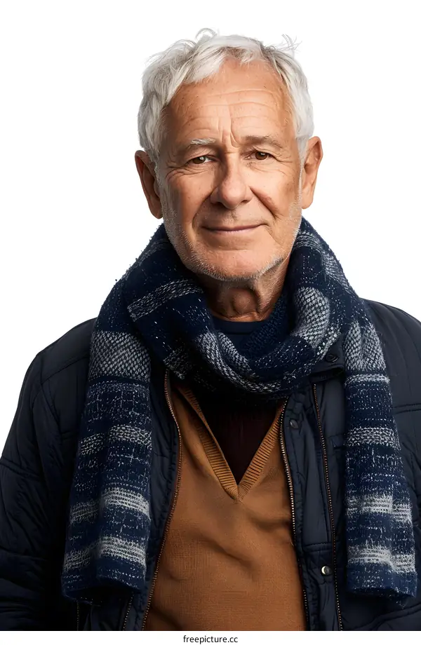 Portrait of an elderly man