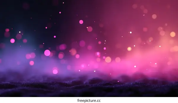 Abstract Pink and Purple Background with Light Effects