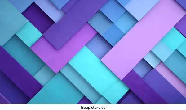 Abstract Geometric Shapes Pattern Design