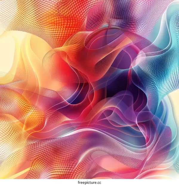 Ethereal Symphony of Colors: An Enchanting Visual Tapestry