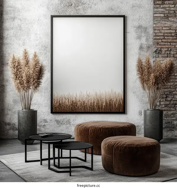 Modern Minimalist Living Room Interior Design