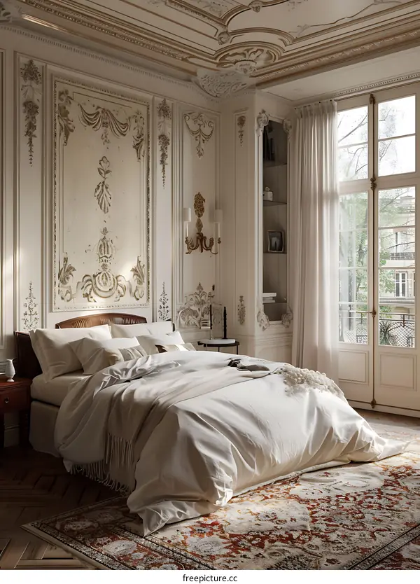 European luxury bedroom