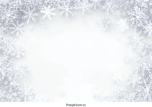 Winter Snowflakes Background Design