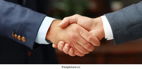 Business Deal Partnership Handshake