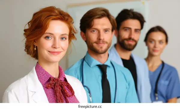 Medical Team Ready to Serve Patients