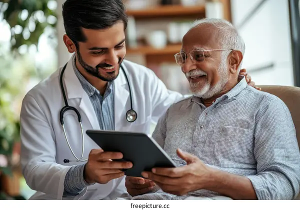 Doctor and Patient Consultation Using Tablet