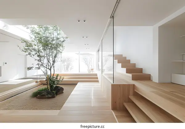 Modern Japanese House Interior Design With Minimalist Style