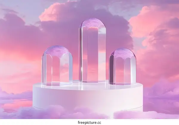 Abstract Glass Structures on a Cloud Platform
