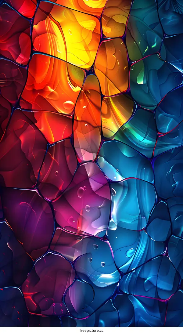 Colorful Glass Shards