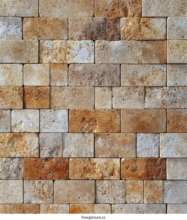 Natural Stone Wall Tiles Texture Pattern