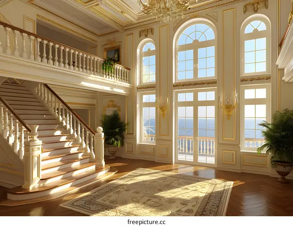 European style luxury living room