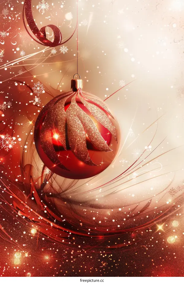 Red Christmas Ornament