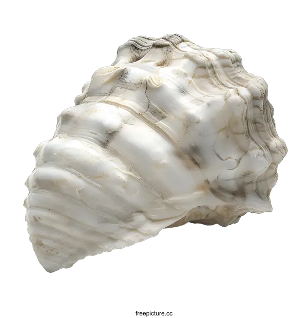 [Transparent Background PNG]Isolated seashell on white background