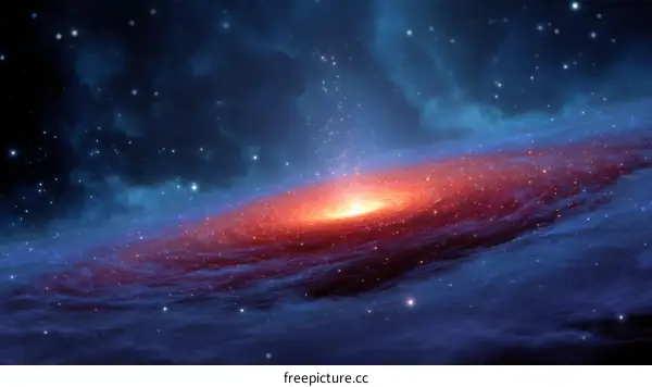 Awesome Galaxy with a Stellar Center