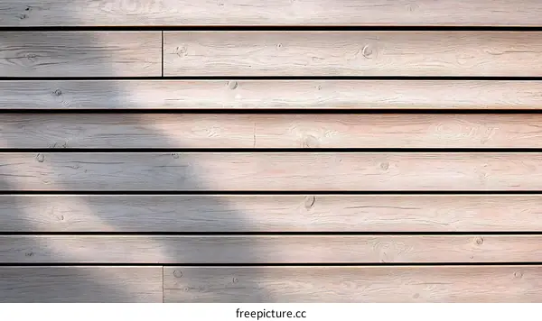 Wooden Planks Texture with Shadows