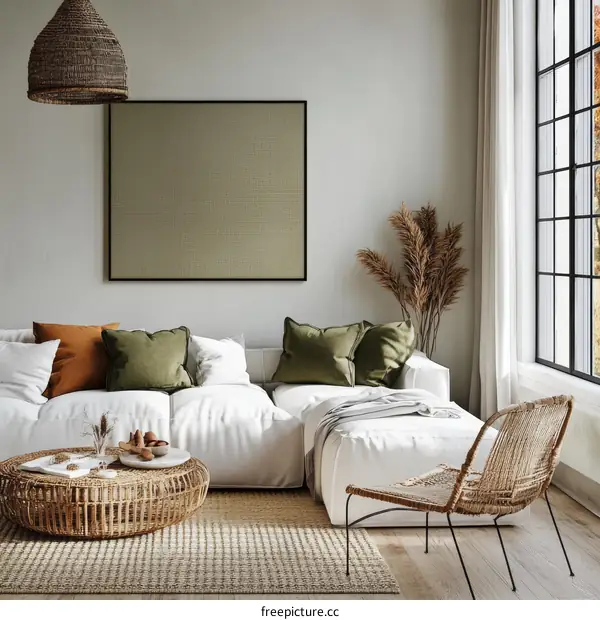 Modern Minimalist Living Room Interior Design