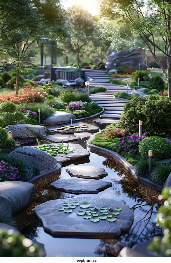 Landscape Design Visual Effect