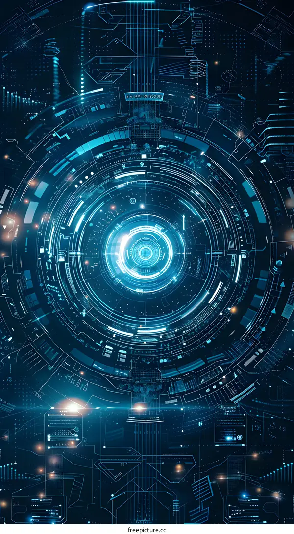 Digital Technology Circuit Board