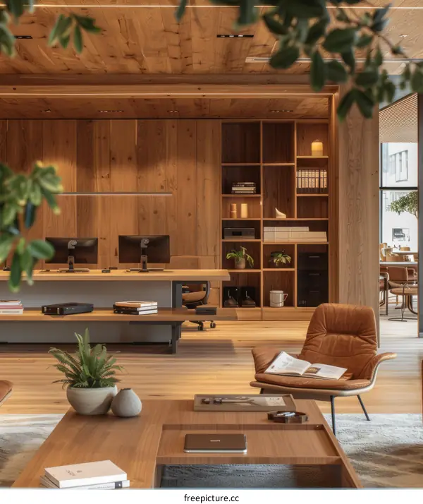 Commercial interior design trends 2023: Sustainability, natural materials and biophilic design