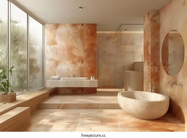 Modern Minimalist Bathroom Interior Design