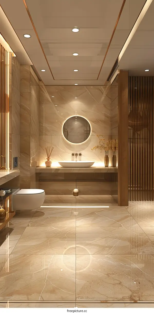 Luxury Modern Bathroom Interior Design