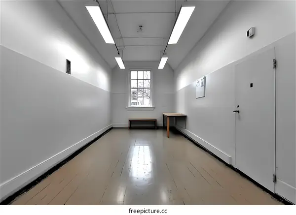 Empty Classroom Interior Design