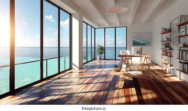 Coastal Office Space with Ocean View