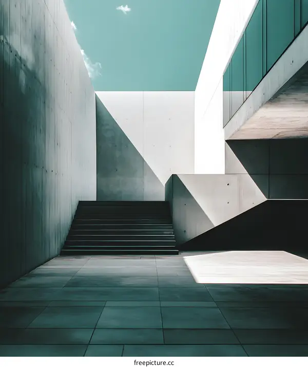 Minimalist Concrete Architecture Design