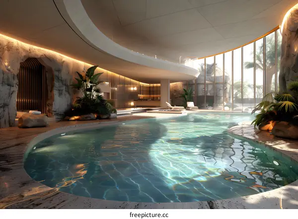 Indoor swimming pool