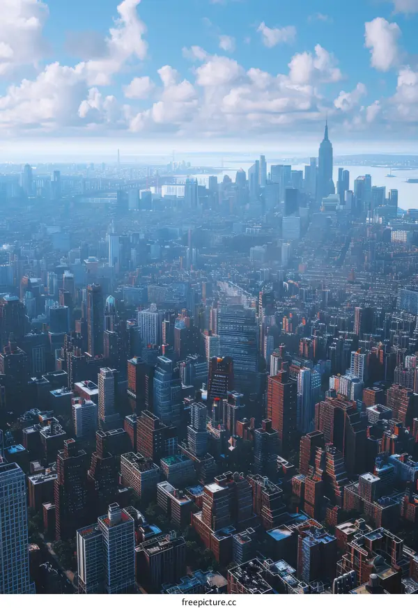 Manhattan Skyline at Dusk