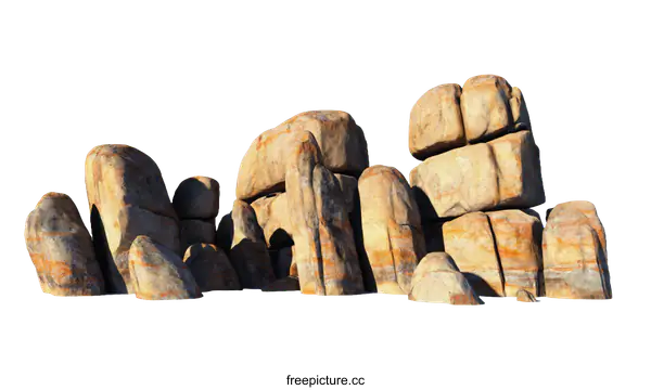 [Transparent Background PNG]Group of Rocks  Natural Scene  Outdoor Landscape Design