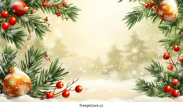 Merry Christmas Festival Holiday Celebration