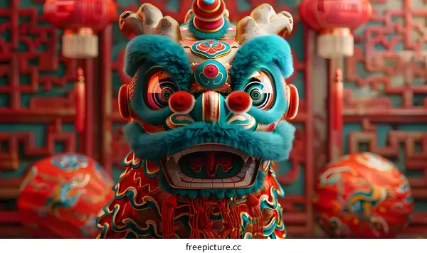 Lion dance