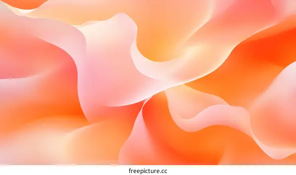 Abstract Gradient Color Flowing Design
