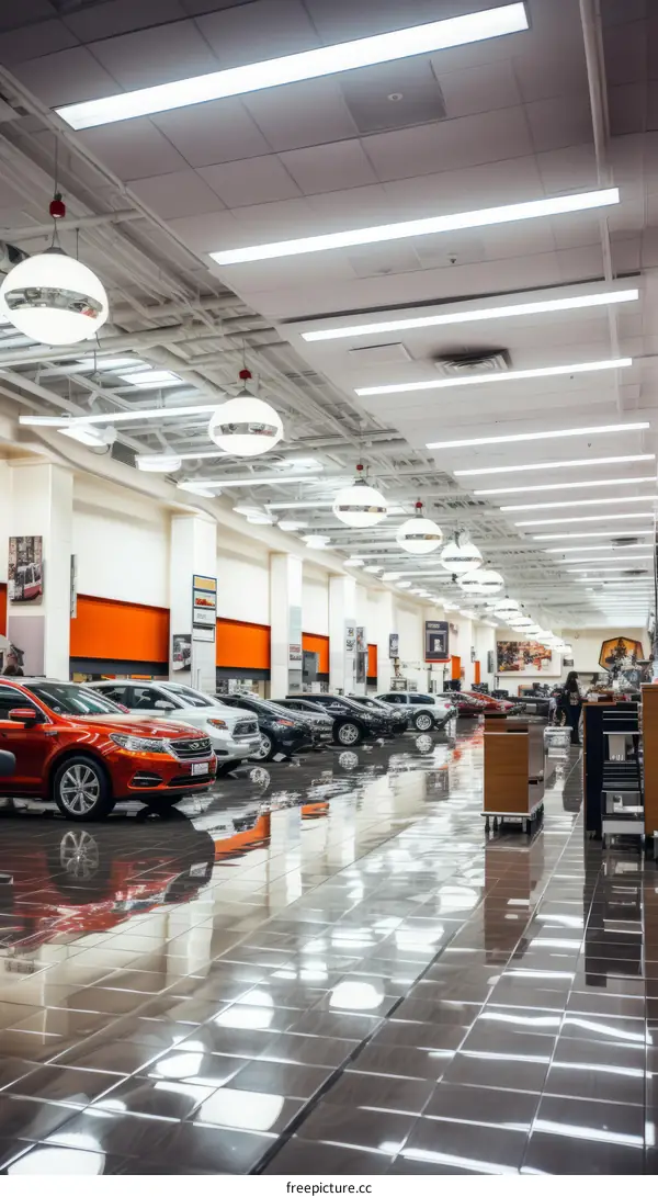 Car Dealership Showroom