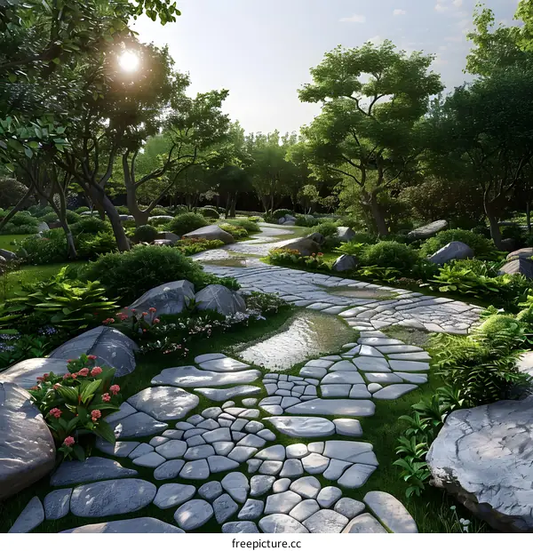 Landscape design renderings
