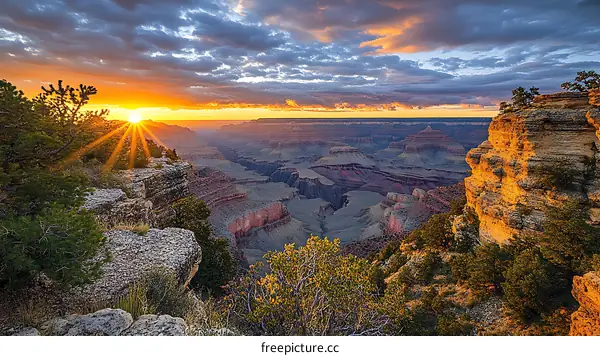 Grand Canyon Sunrise Landscape Photography