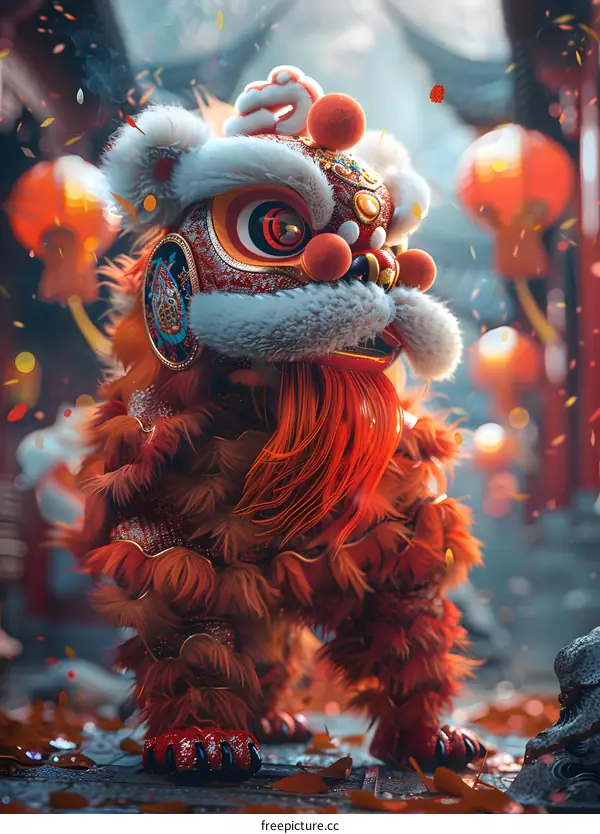Lion dance