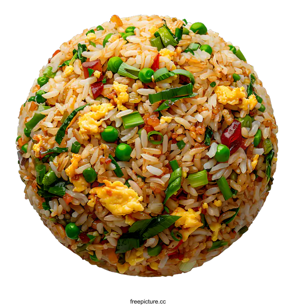 [Transparent Background PNG]Delicious Fried Rice Bowl