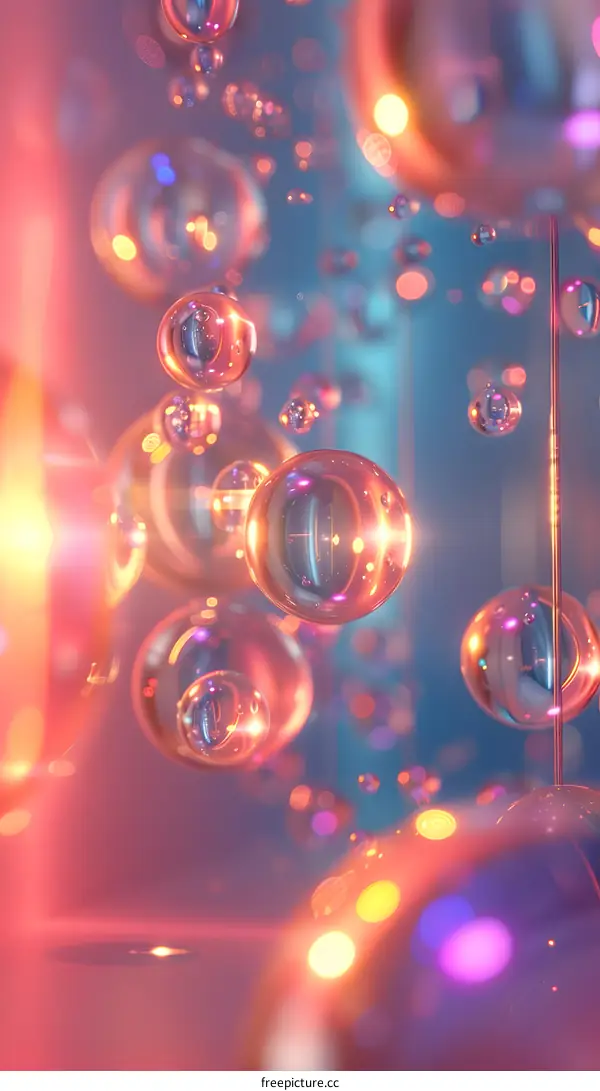 Colorful Soap Bubbles: Light, Refraction & Beauty