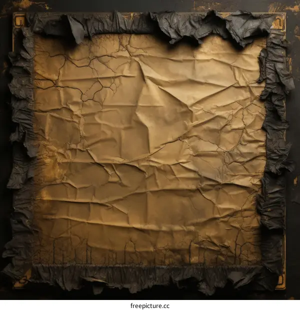 Old torn paper texture background