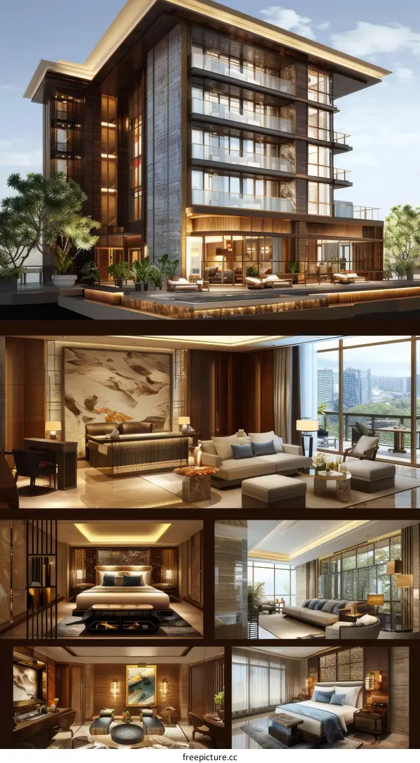 Modern luxury house interior design