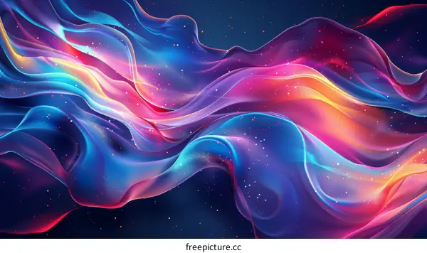 Flowing Silk: Tapestry of Hues