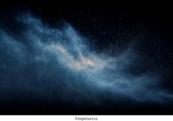 Abstract Cosmic Nebula Background Design