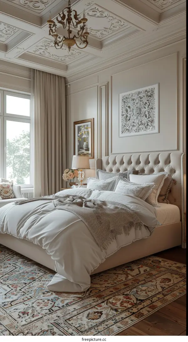 Luxury Bedroom Interior Design with Elegant Decor