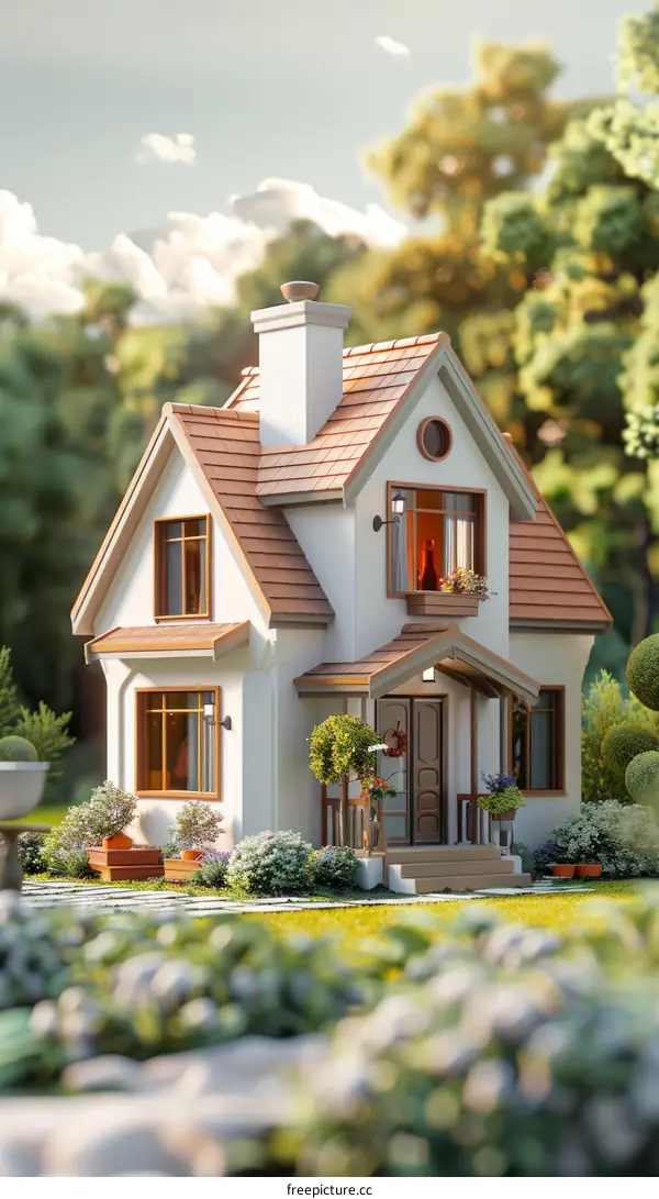 Charming Cottage in a Tranquil Forest